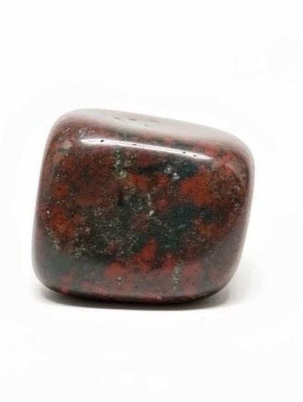 Small African tumbled black stone
